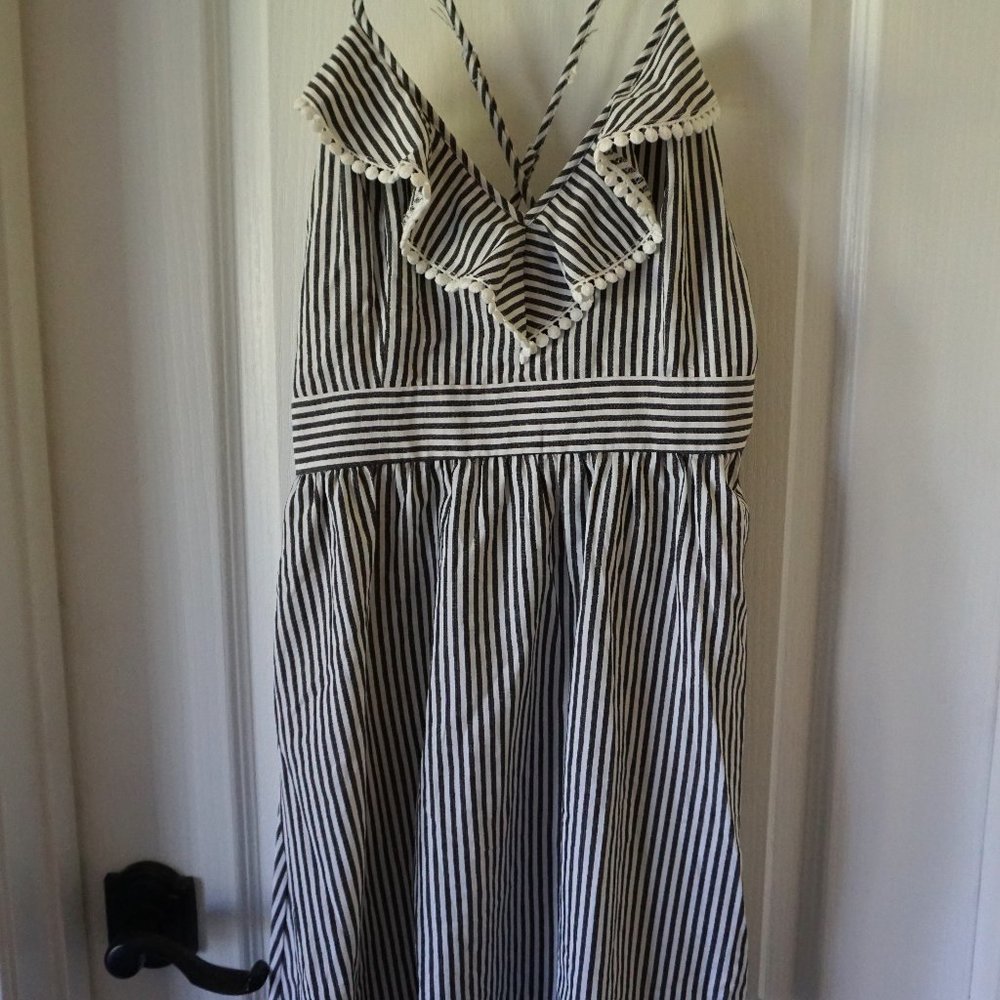 Stella Laguna black & white strappy dress